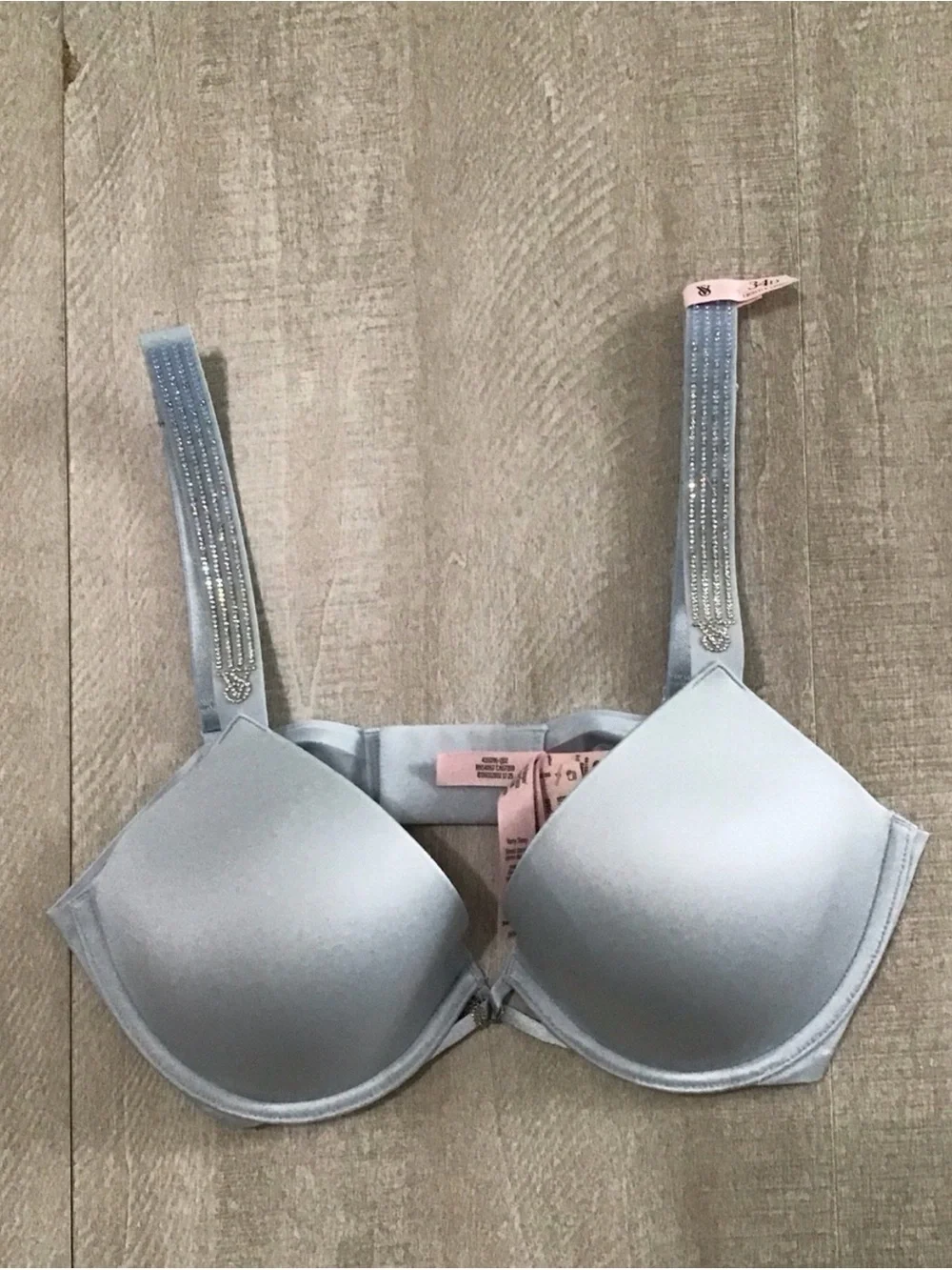 Victoria’s Secret Ombré Strip Shine Strap Lightly Lined Bra 34D